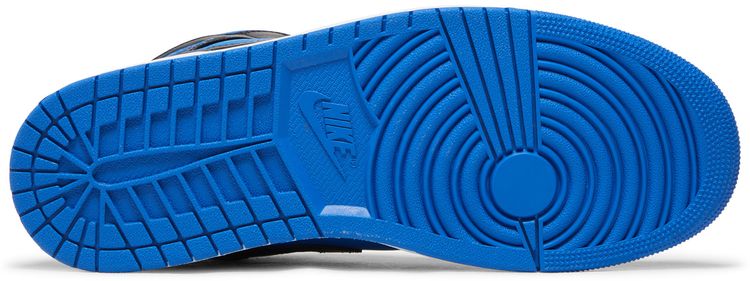Air Jordan 1 Mid Black Royal Blue