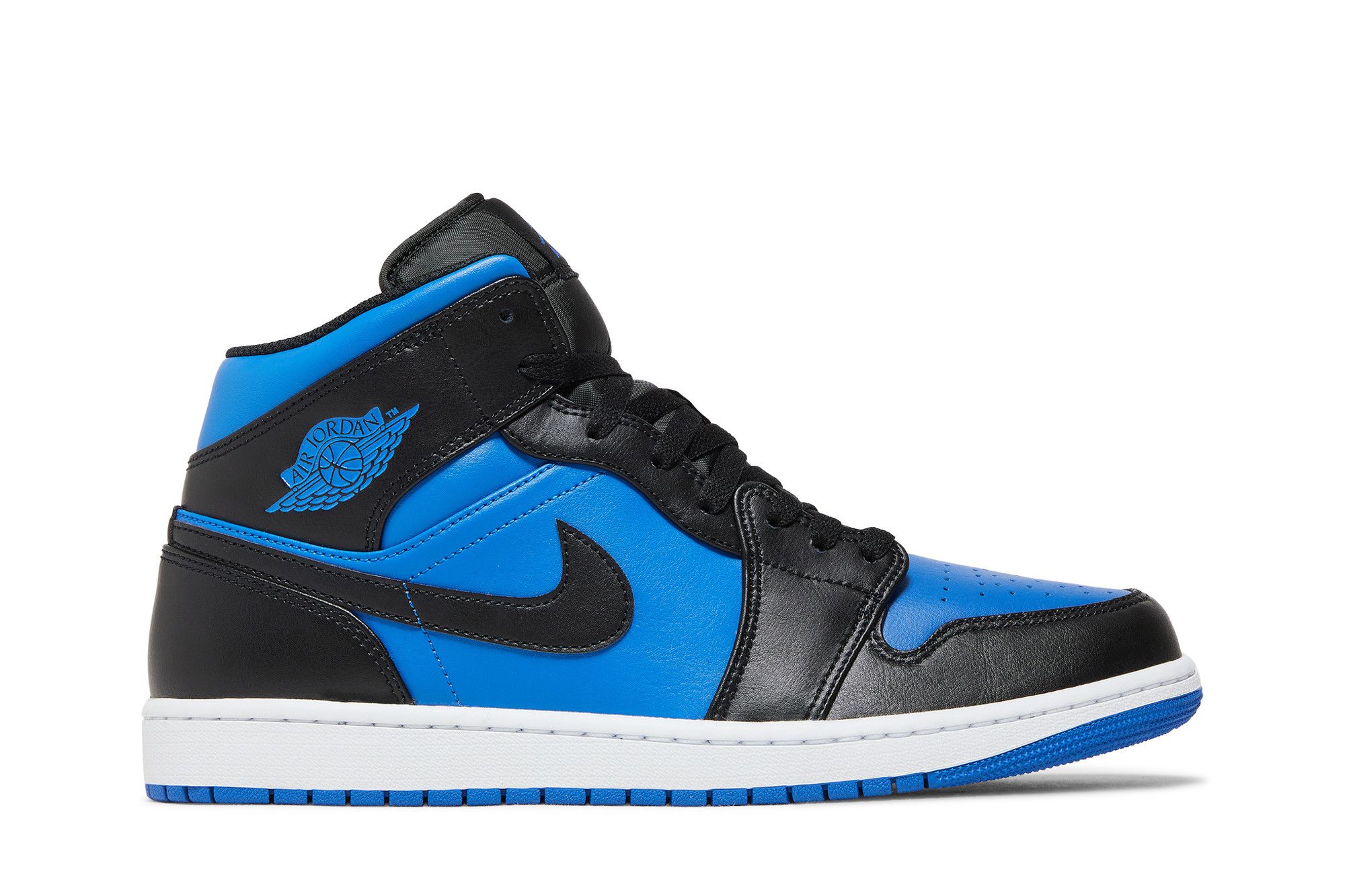Blue white black air jordan 1 on sale