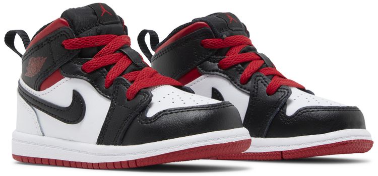 Air Jordan 1 Mid TD Gym Red Black Toe