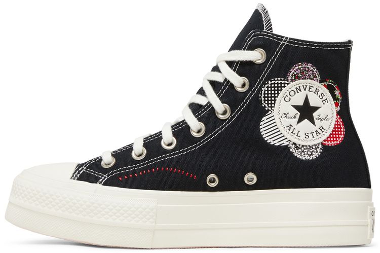 Converse Wmns Chuck Taylor All Star Lift Platform High Crafted Patchwork