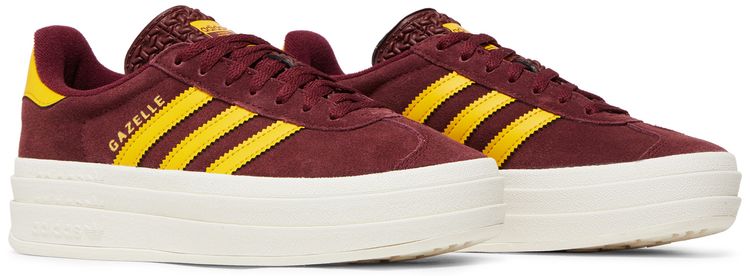 Adidas Wmns Gazelle Bold Shadow Red Gold