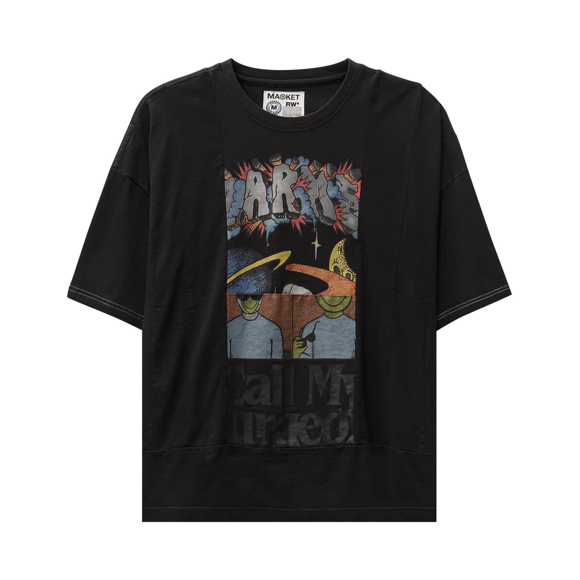 Buy Market 7 Panel Rework T-Shirt 'Multicolor' - 410323004 MULT | GOAT