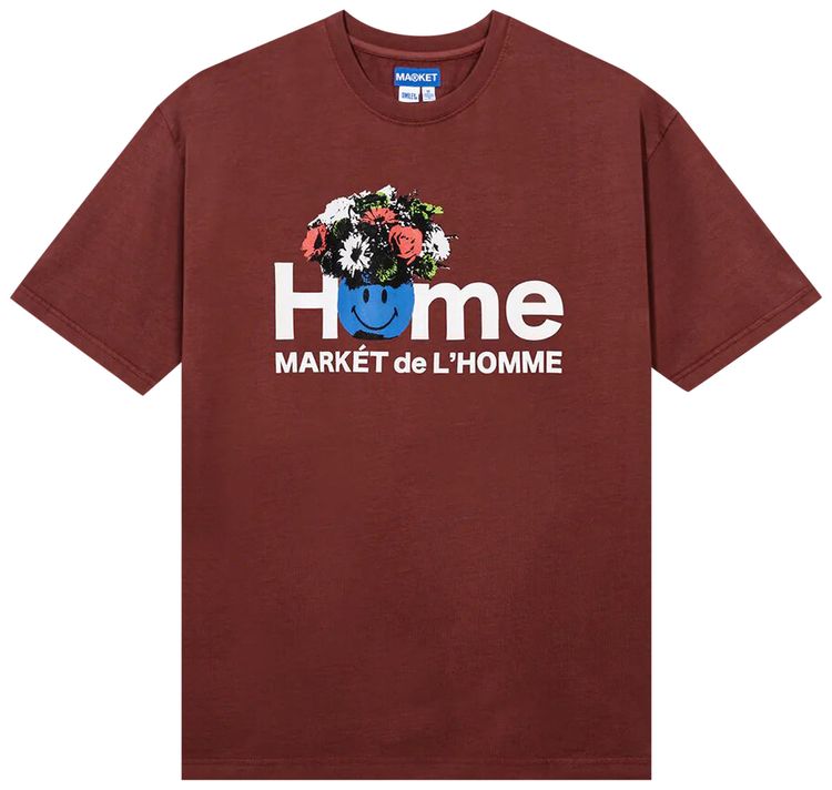 Market Smiley Market De LHomme T Shirt Berry