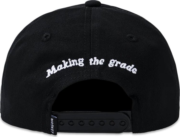 Market Making The Grade Bear 5 Panel Hat WhiteBlack