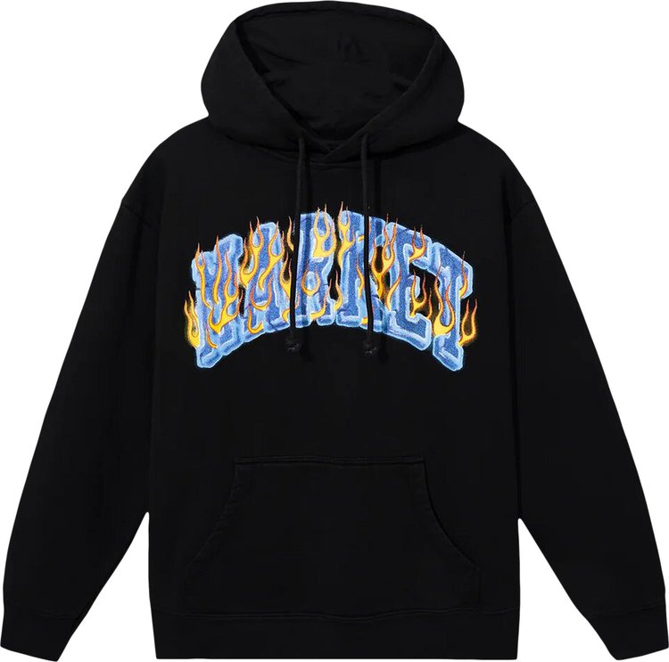Market Icy Hot Pullover Hoodie 'Washed Black'