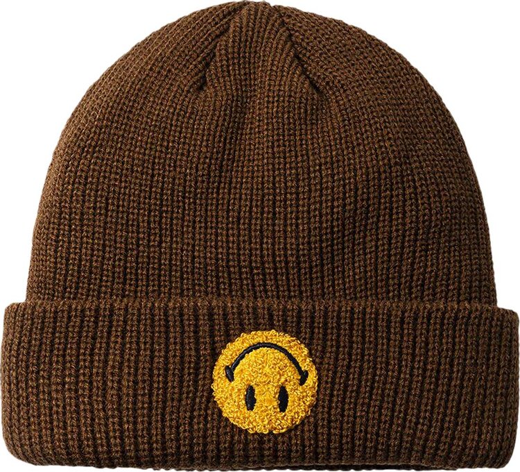 Market Smiley Upside Down Beanie Acorn