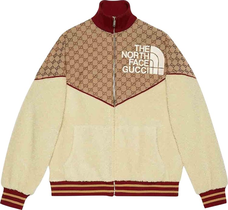 Gucci x The North Face Zip Jacket 'Beige/Ebony'