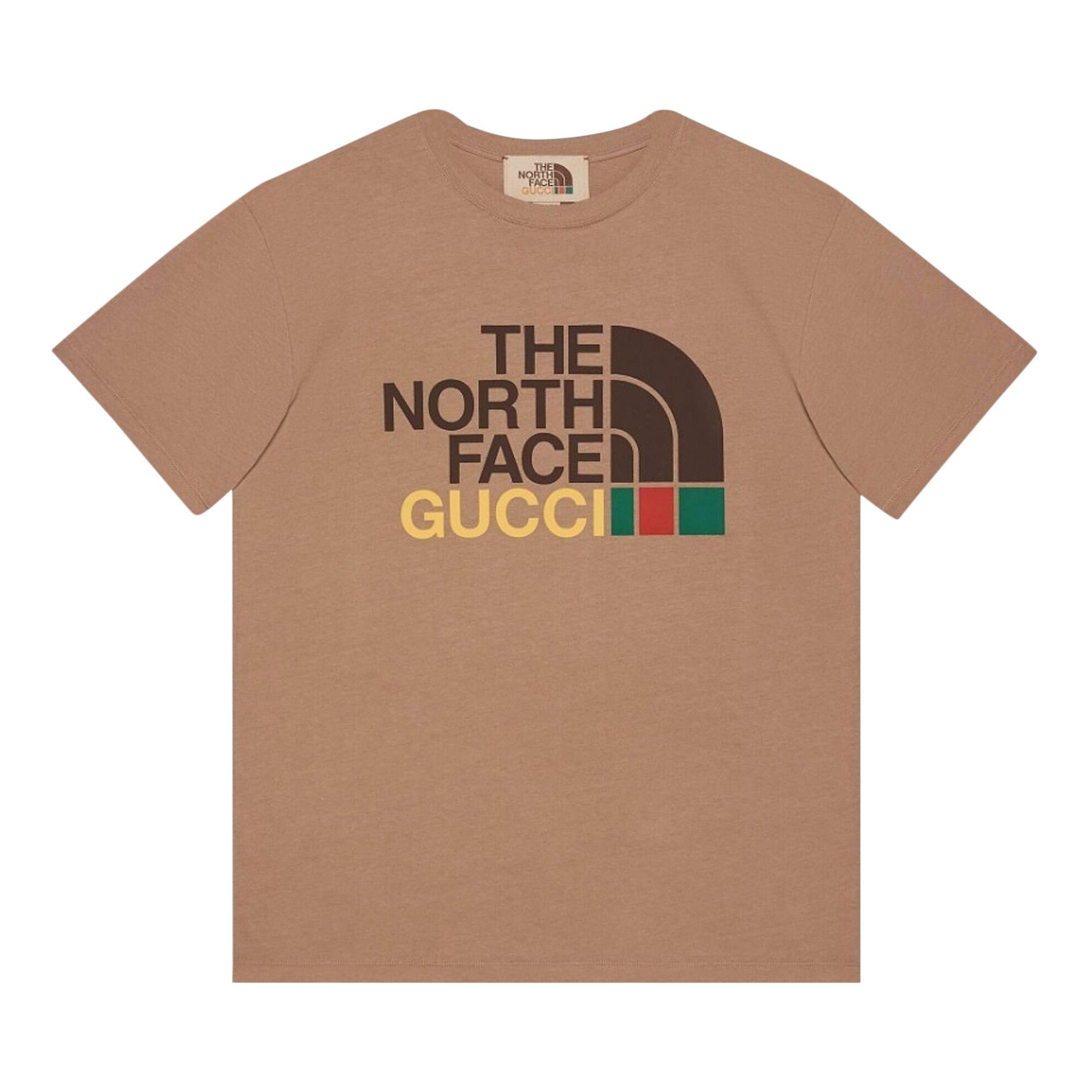 Buy Gucci x The North Face T Shirt Camel 615044 XJD2V 2597 GOAT UK