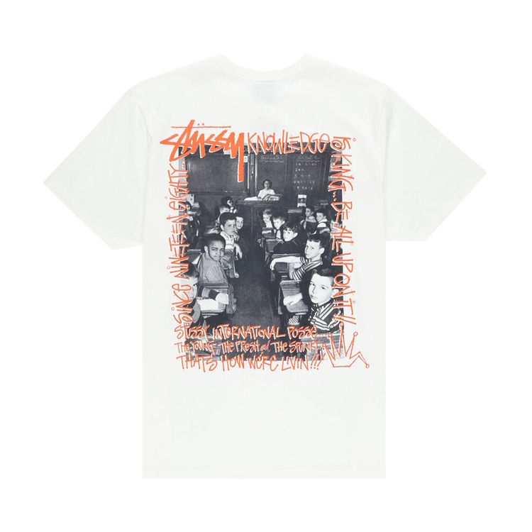 Stussy Classroom Tee White