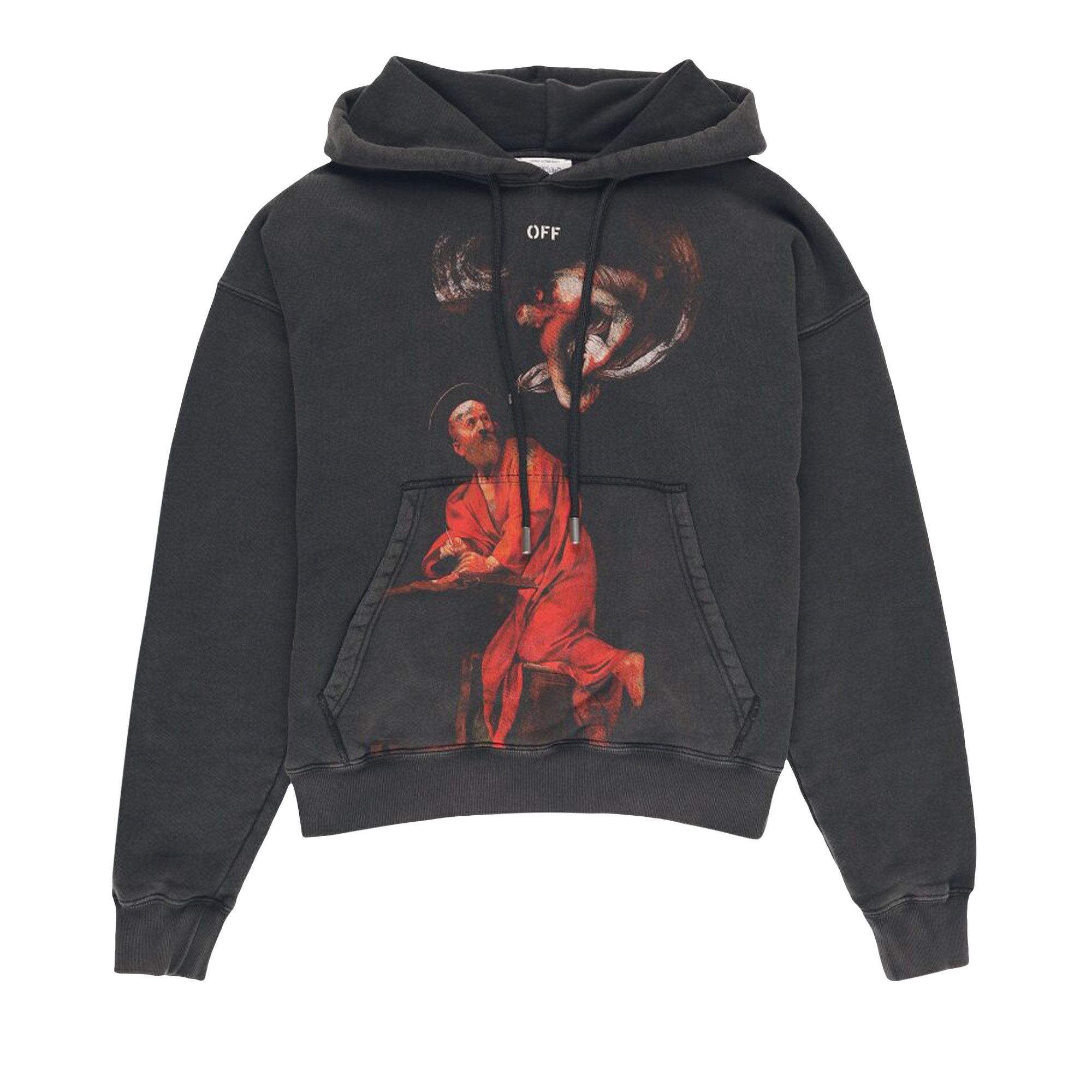 OFF‐WHITE☆パーカー SAINT MATTHEW HOODIE レッド ブラック Buy Off-White Saint Matthew Skate Hoodie 'Black/Multicolor