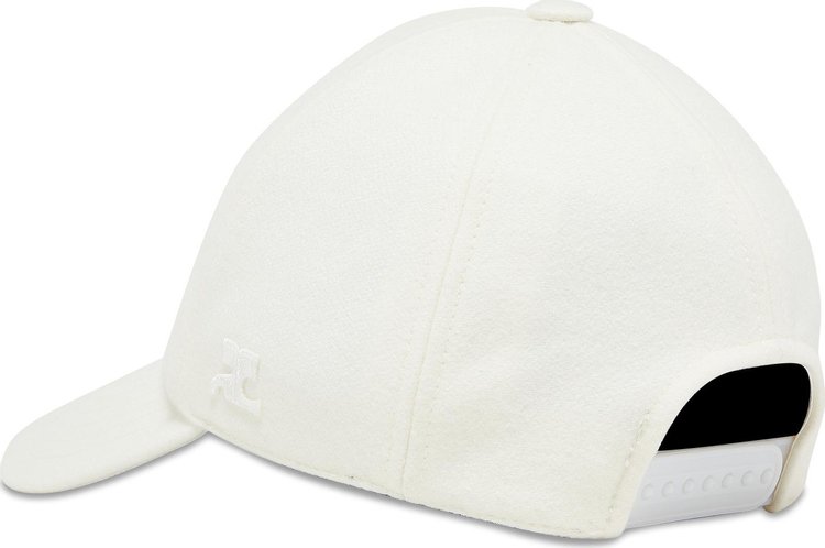 Courreges Signature Cap Heritage White