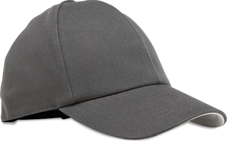 Courreges Signature Cap Steel Grey