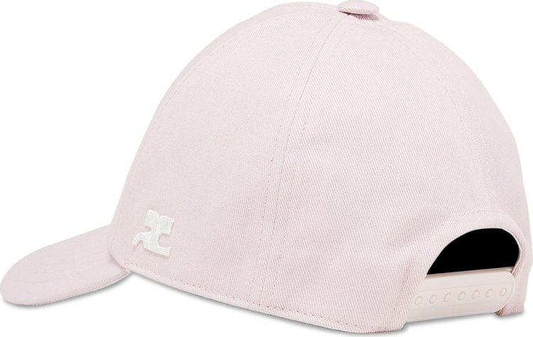 Courreges Signature Cap Powder Pink