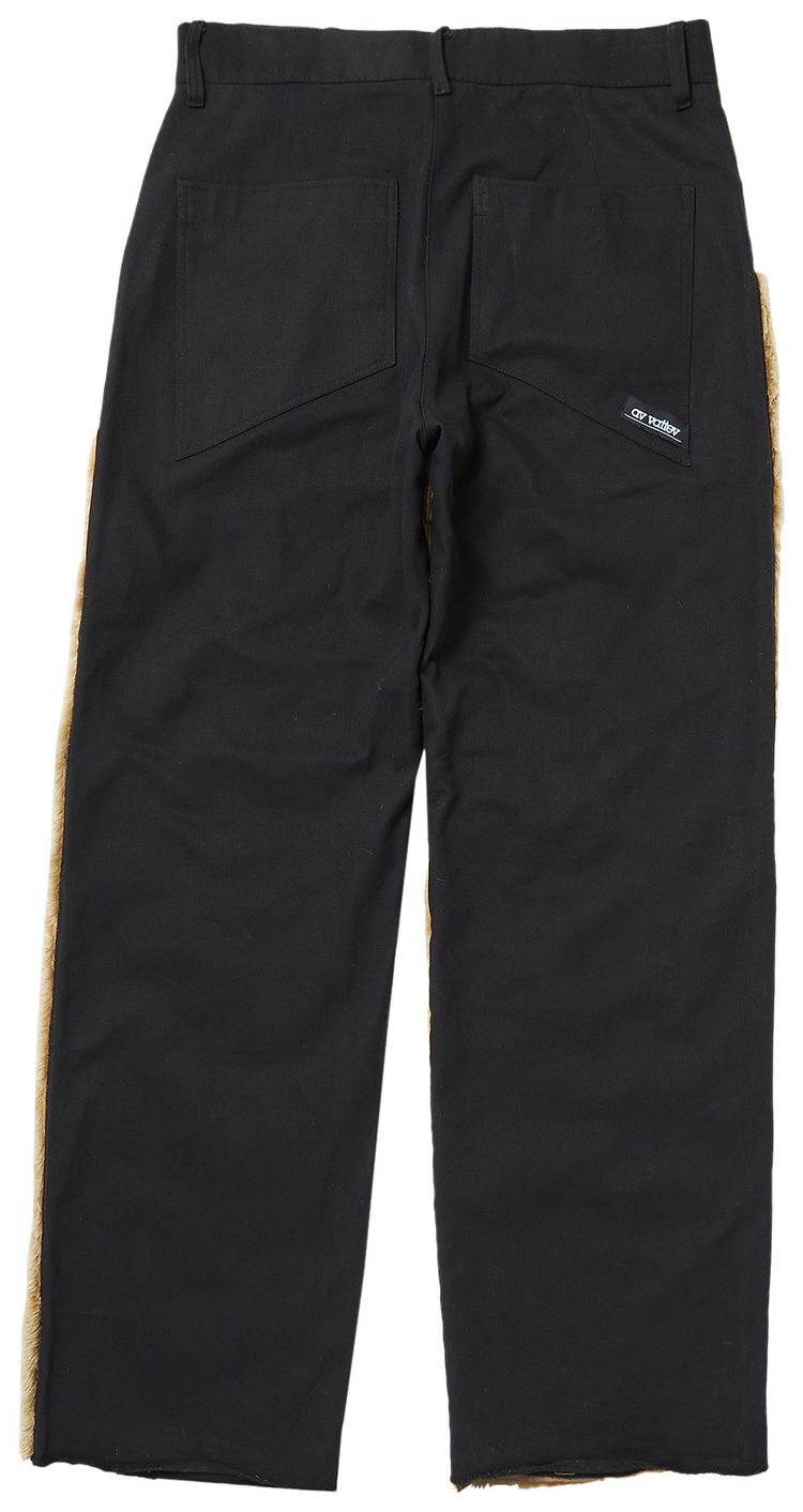 Av Vattev Geometric Sherpa Jeans Beige