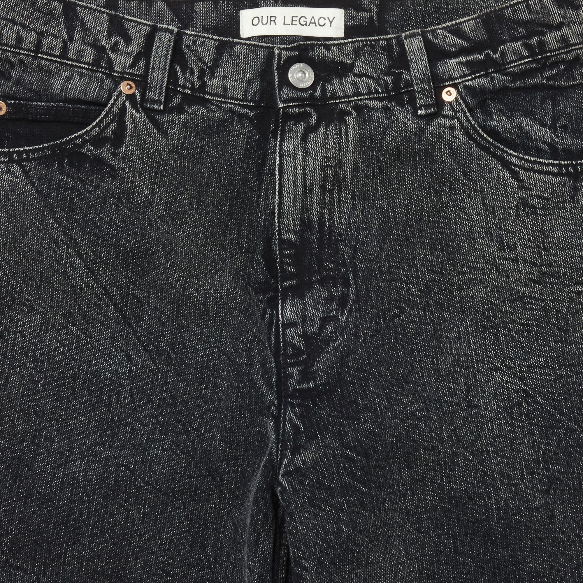 パンツ our legacy overdyed black chain twill Our Legacy Men's