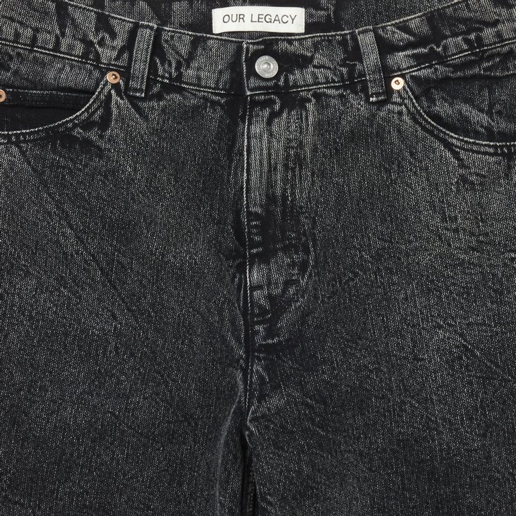 Our Legacy Chain Twill Jeans Overdyed Black