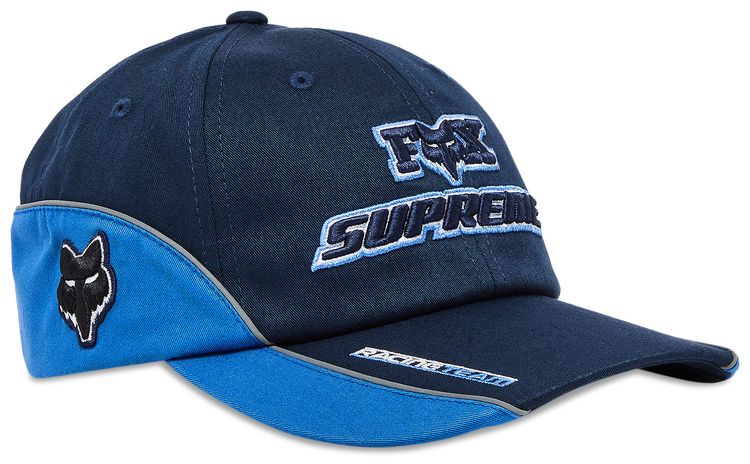 Supreme x Fox Racing 6 Panel Blue