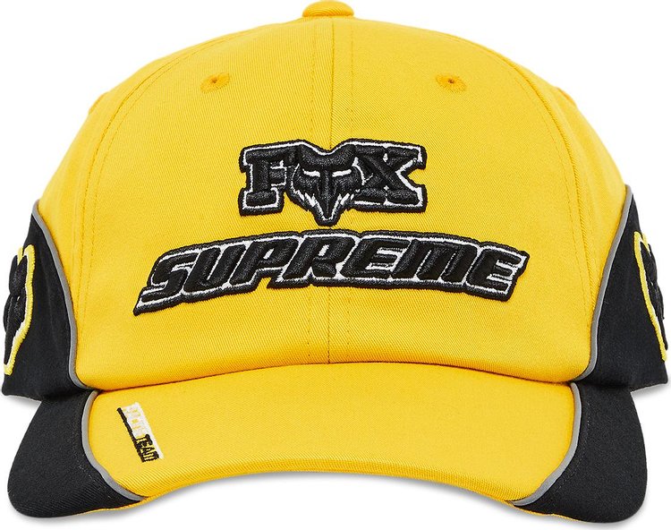 Supreme x Fox Racing 6-Panel 'Yellow'