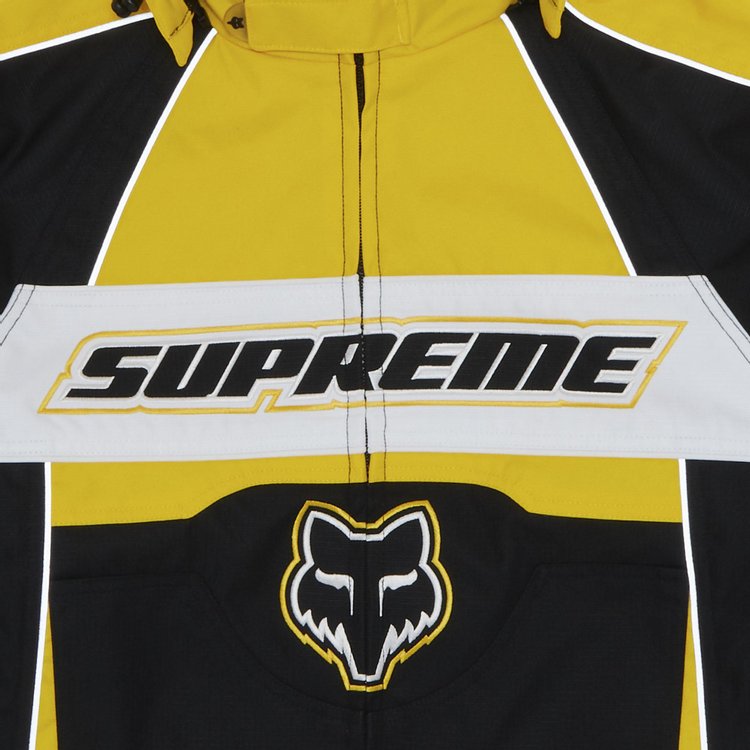 Supreme x Fox Racing Jacket Yellow