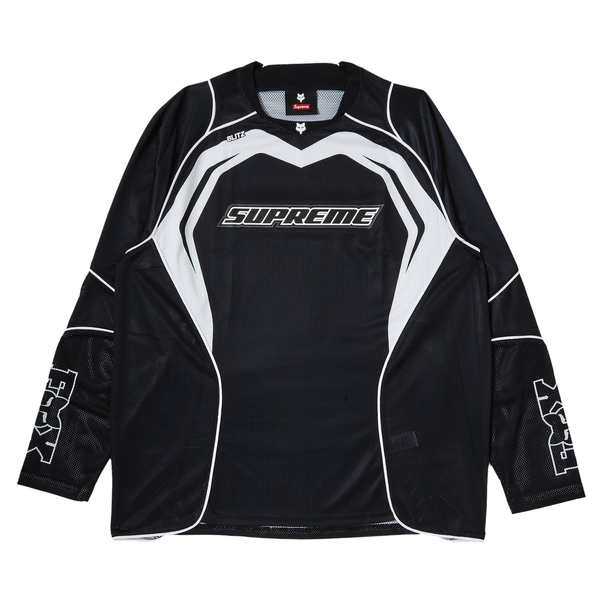 Buy Supreme x Fox Racing Jersey 'Black' - FW23KN70 BLACK | GOAT SA