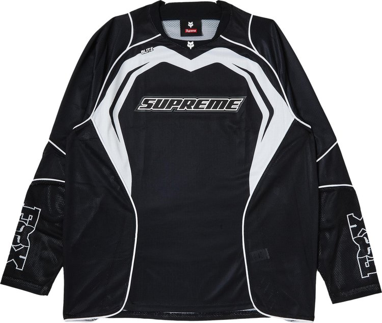 Supreme x Fox Racing Jersey 'Black'
