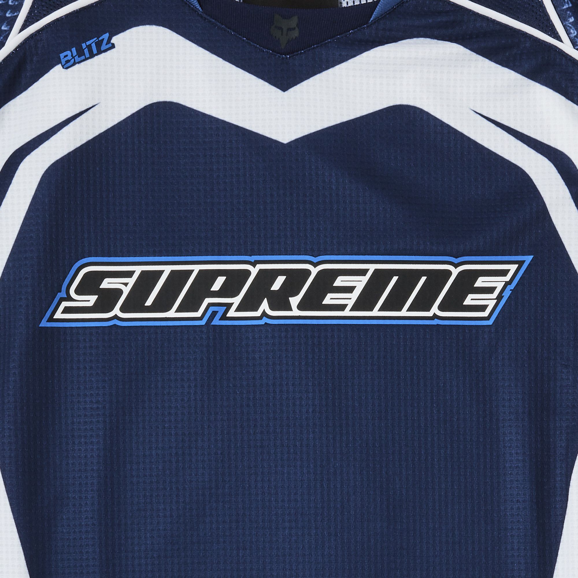 Buy Supreme x Fox Racing Jersey 'Navy' - FW23KN70 NAVY | GOAT