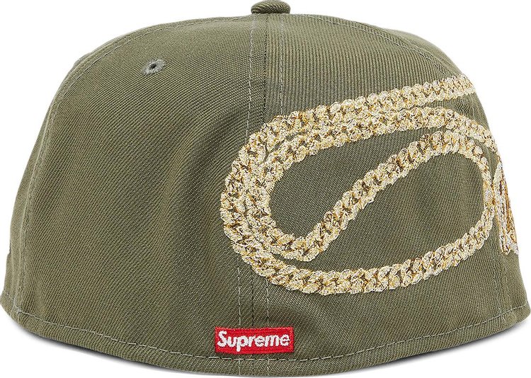 Supreme Jesus Piece S Logo New Era Olive