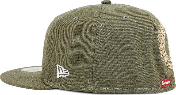 Supreme Jesus Piece S Logo New Era Olive