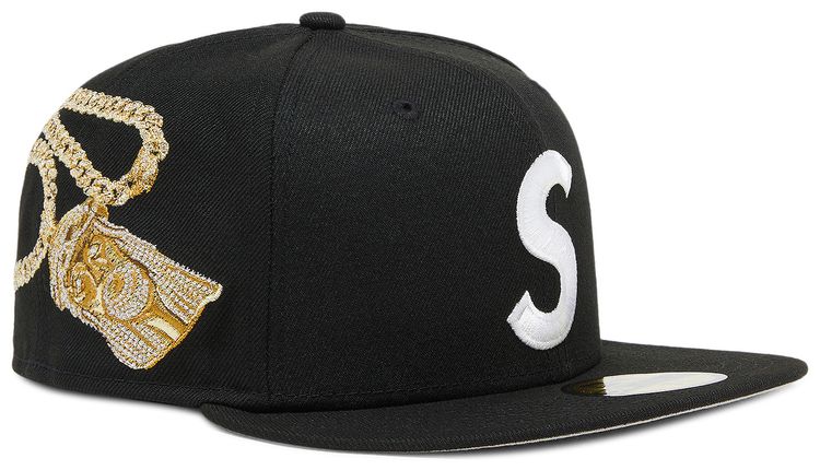 Supreme Jesus Piece S Logo New Era Black