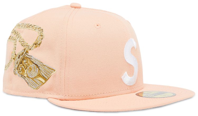 Supreme Jesus Piece S Logo New Era Light Pink
