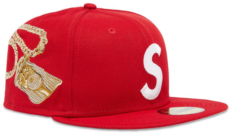 Supreme Jesus Piece S Logo New Era Red