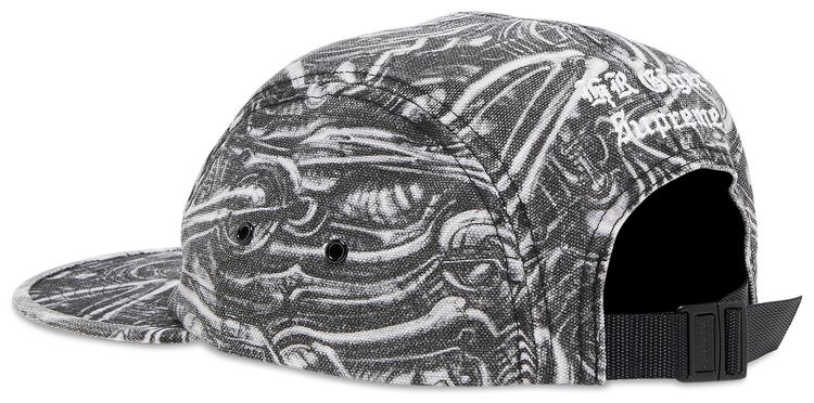 Supreme HR Giger Camp Cap Black