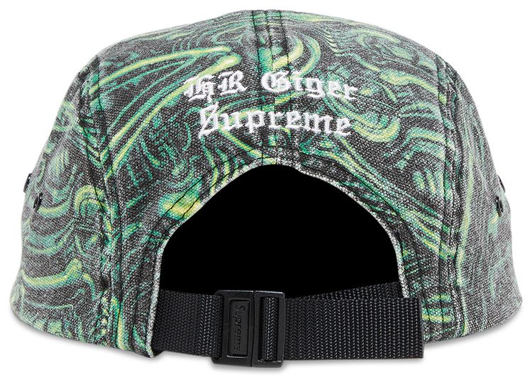 Supreme HR Giger Camp Cap Green