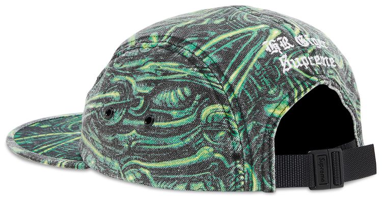 Supreme HR Giger Camp Cap Green