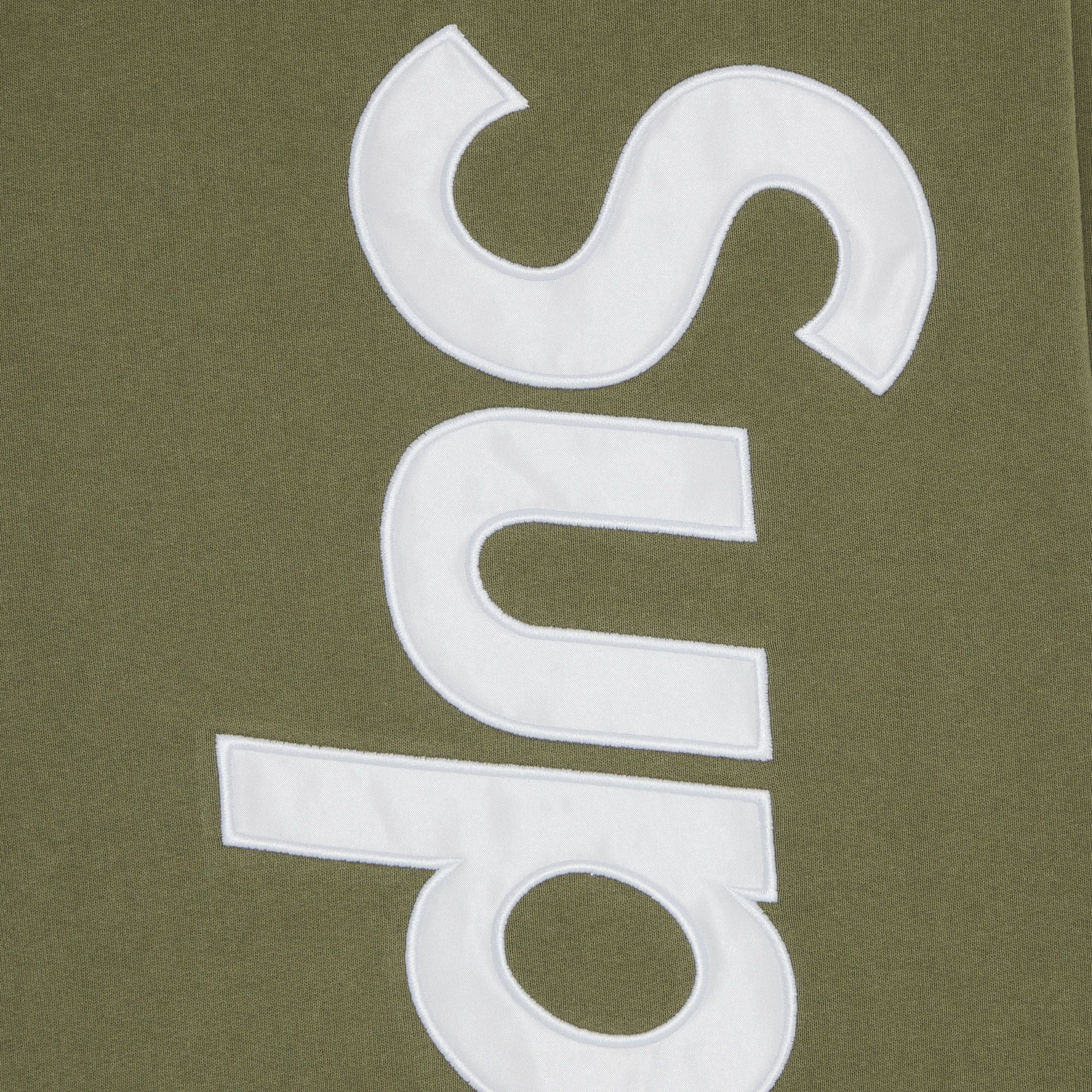 Buy Supreme Satin Appliqué Sweatpant 'Light Olive