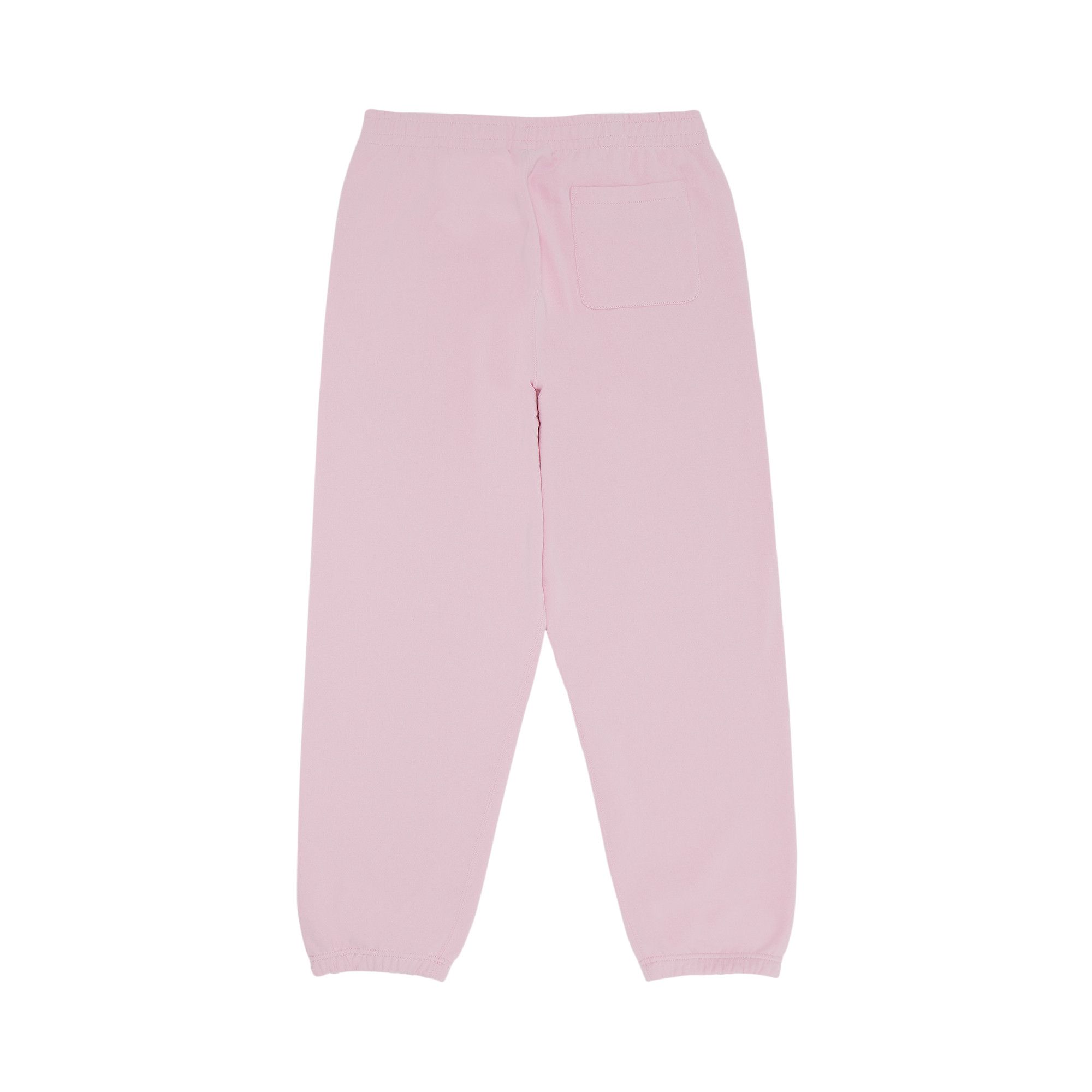 Size l Supreme Satin Appliqué Sweatpant 'Light Pink'