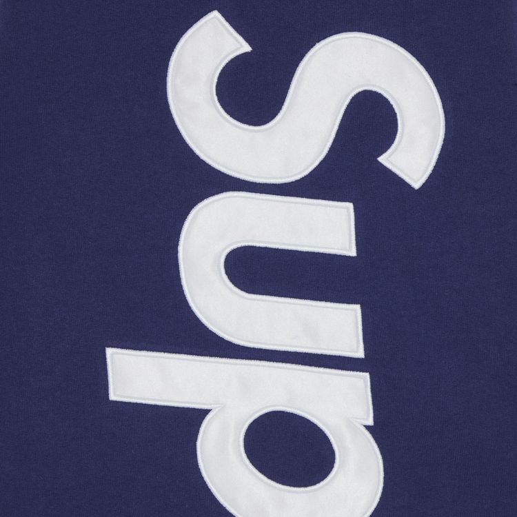 Supreme Satin Applique Sweatpant Washed Navy