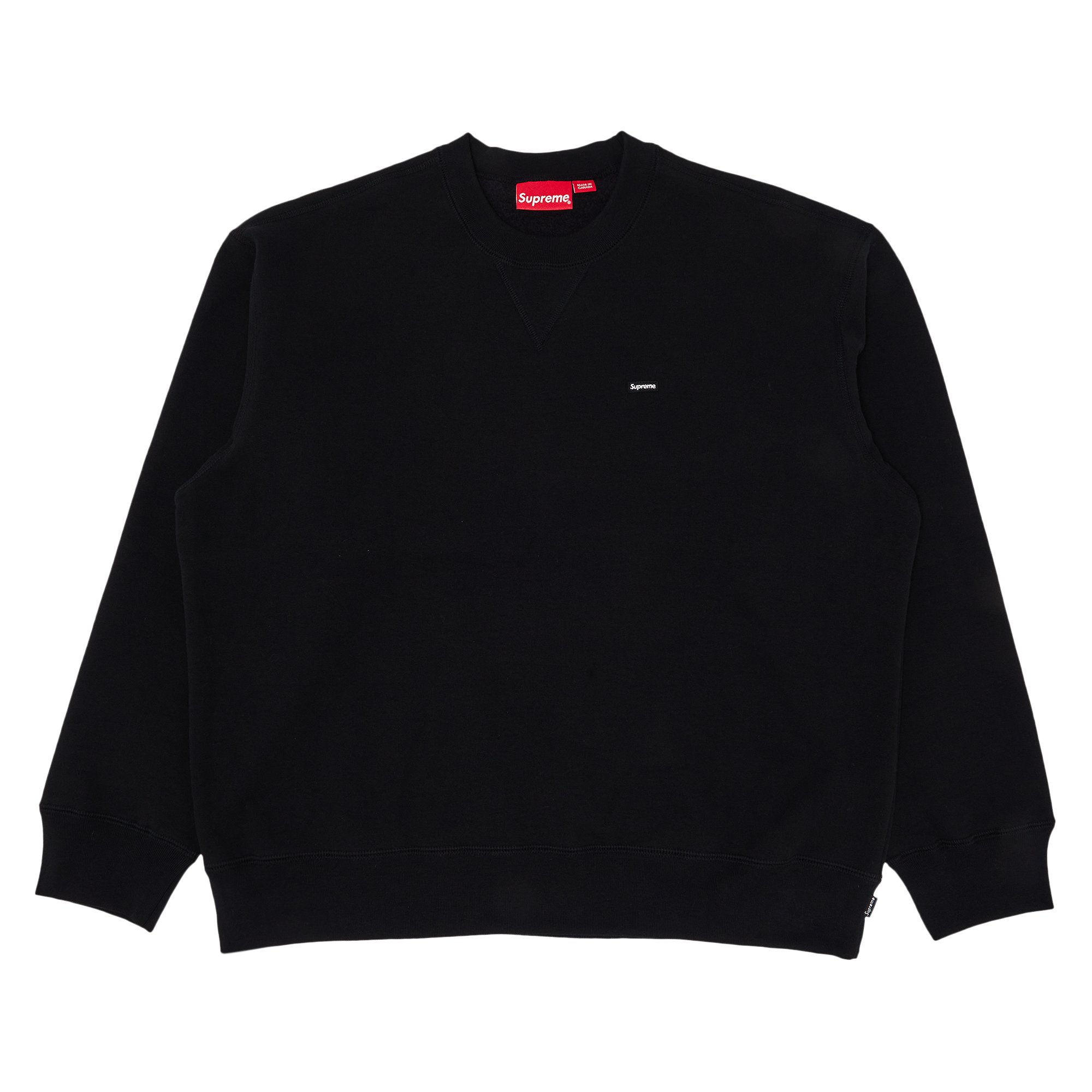 Buy Supreme Small Box Crewneck 'Black' - FW23SW22 BLACK | GOAT CA