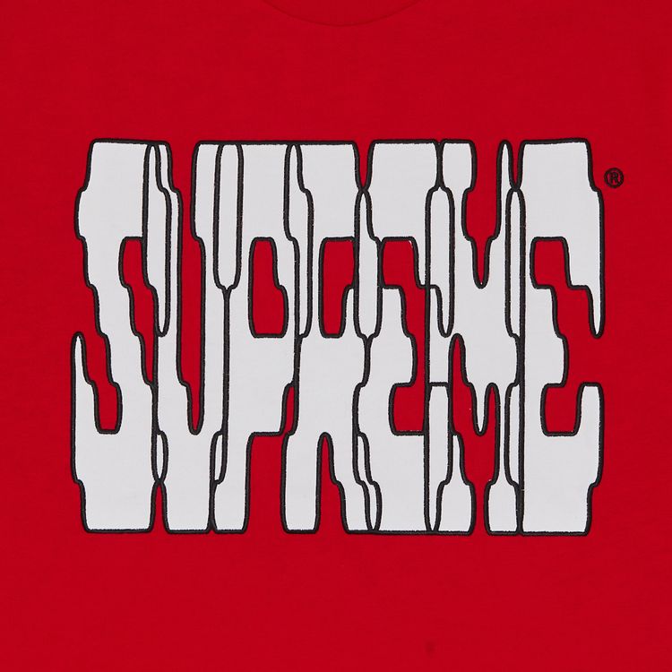 Supreme Digi Short Sleeve Top Red