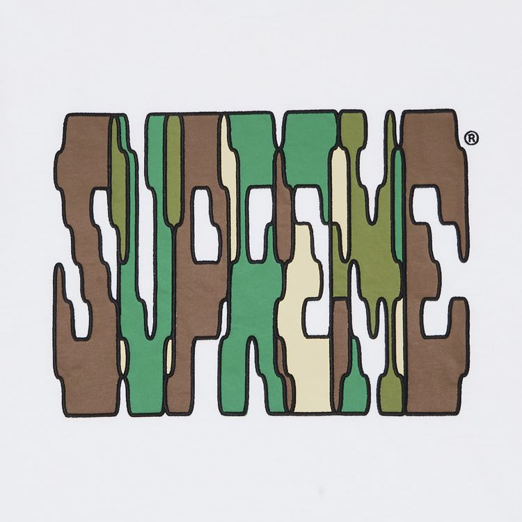 Supreme Digi Short Sleeve Top White