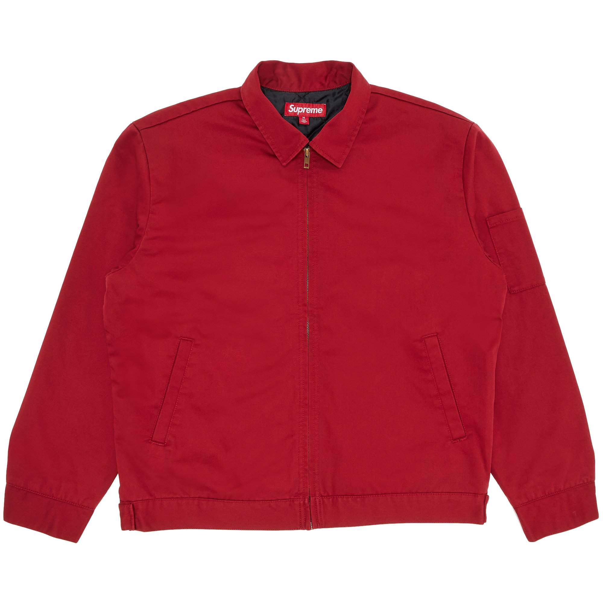 Buy Supreme H.R. Giger Embroidered Work Jacket 'Red' - FW23J119