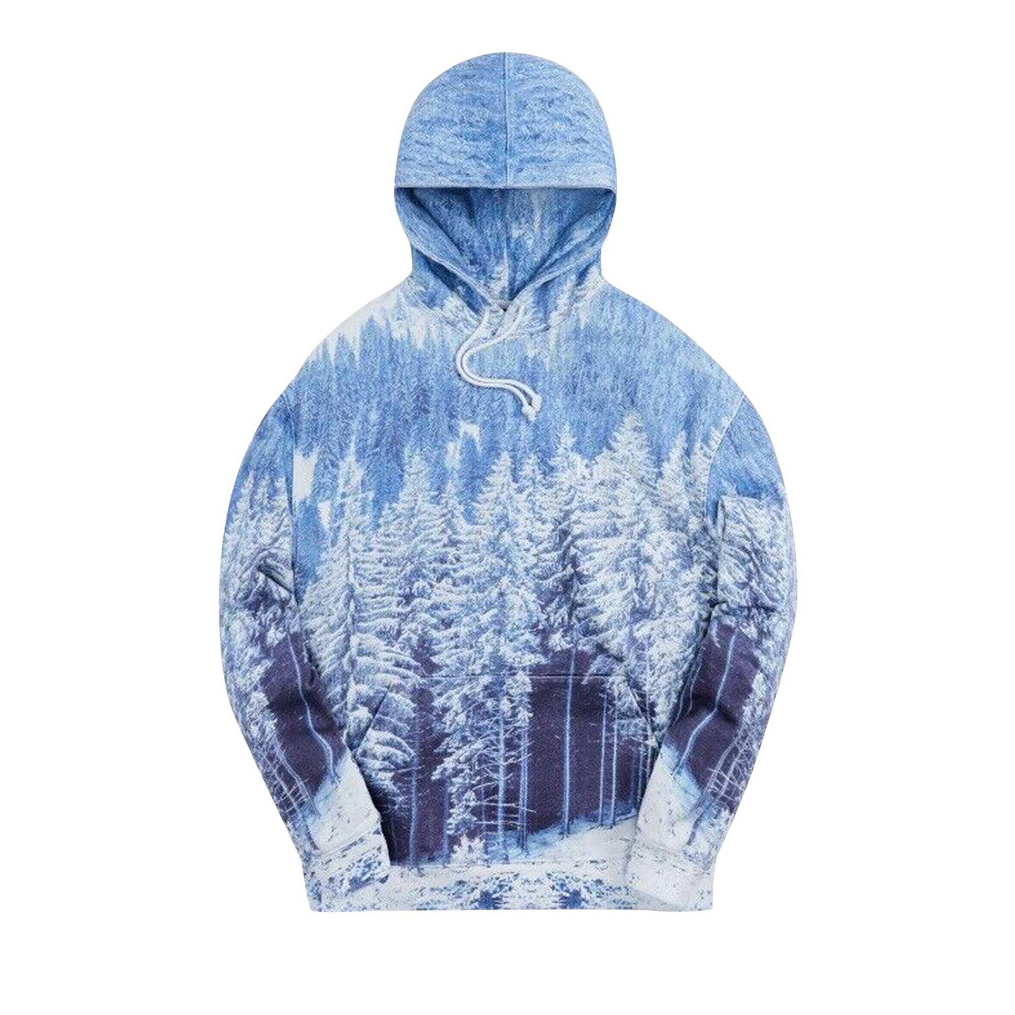 Buy Kith Winter Forest Hoodie 'White' - KHM030345 101 | GOAT