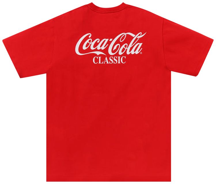 BAPE x Coca Cola Ape Head Tee Red