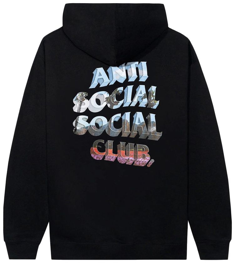 Anti Social Social Club The Ride Home Hoodie Black