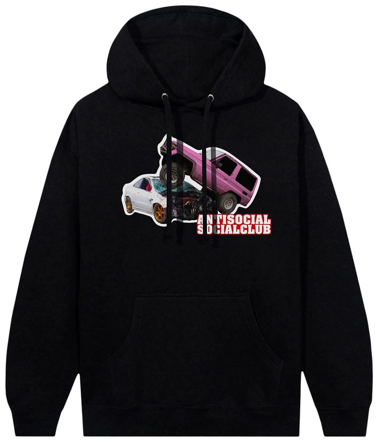 Anti Social Social Club Sleep Forever Hoodie Black