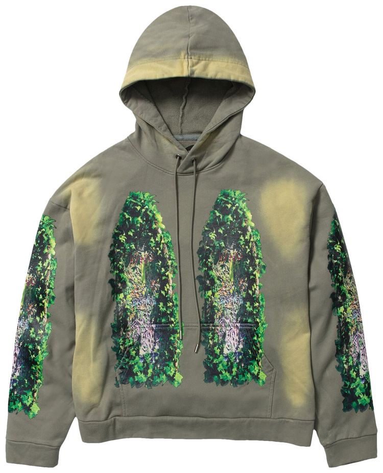 Who Decides War Garden Glass Hoodie Sage