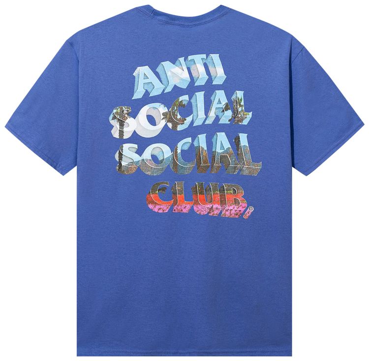 Anti Social Social Club The Ride Home Tee Violet