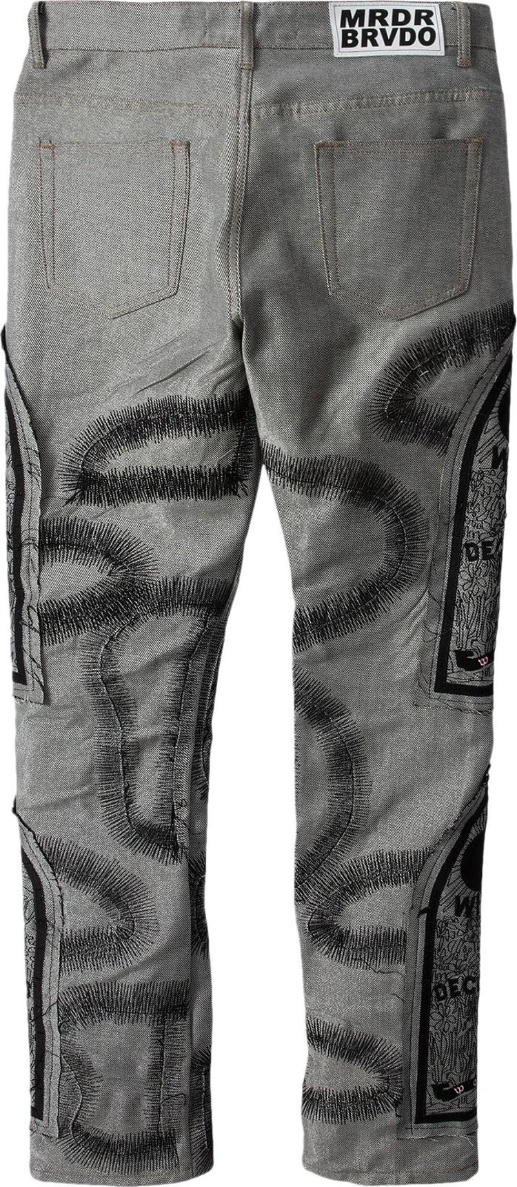 Who Decides War Chrome Fusion Jeans Silver