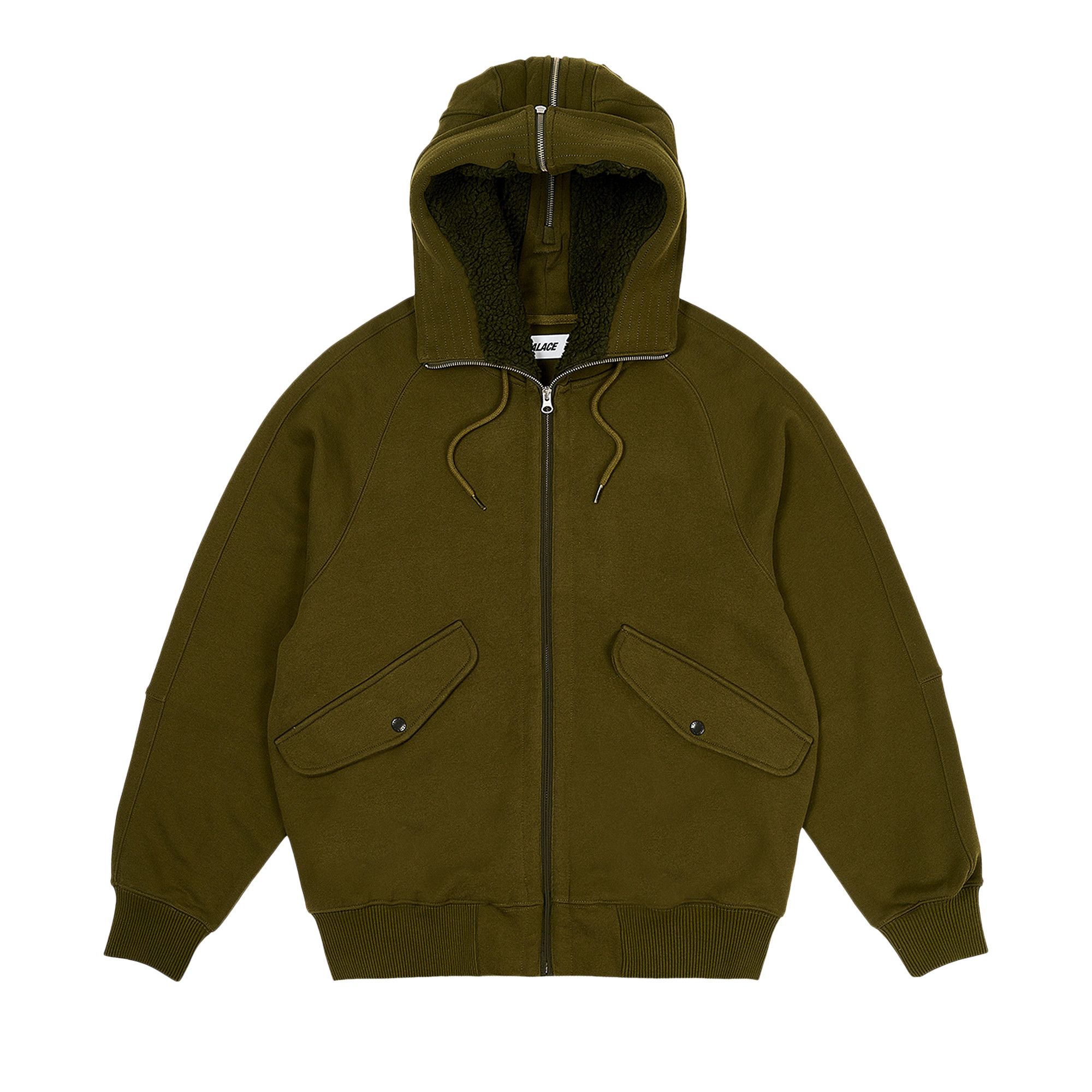 売り切り！PALACE 23AW SPLIT HOOD BOMBER SWEAT - メルカリ