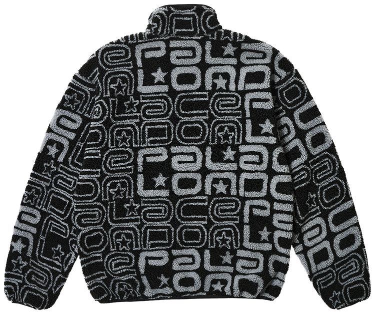Palace Joyrex Fleece Jacket Black